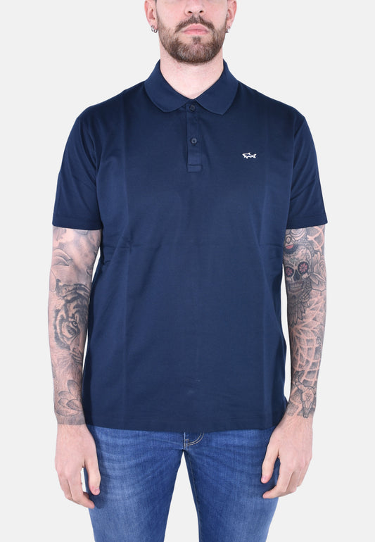 POLO IN COTONE DOUBLE PIQUE CON SHAR