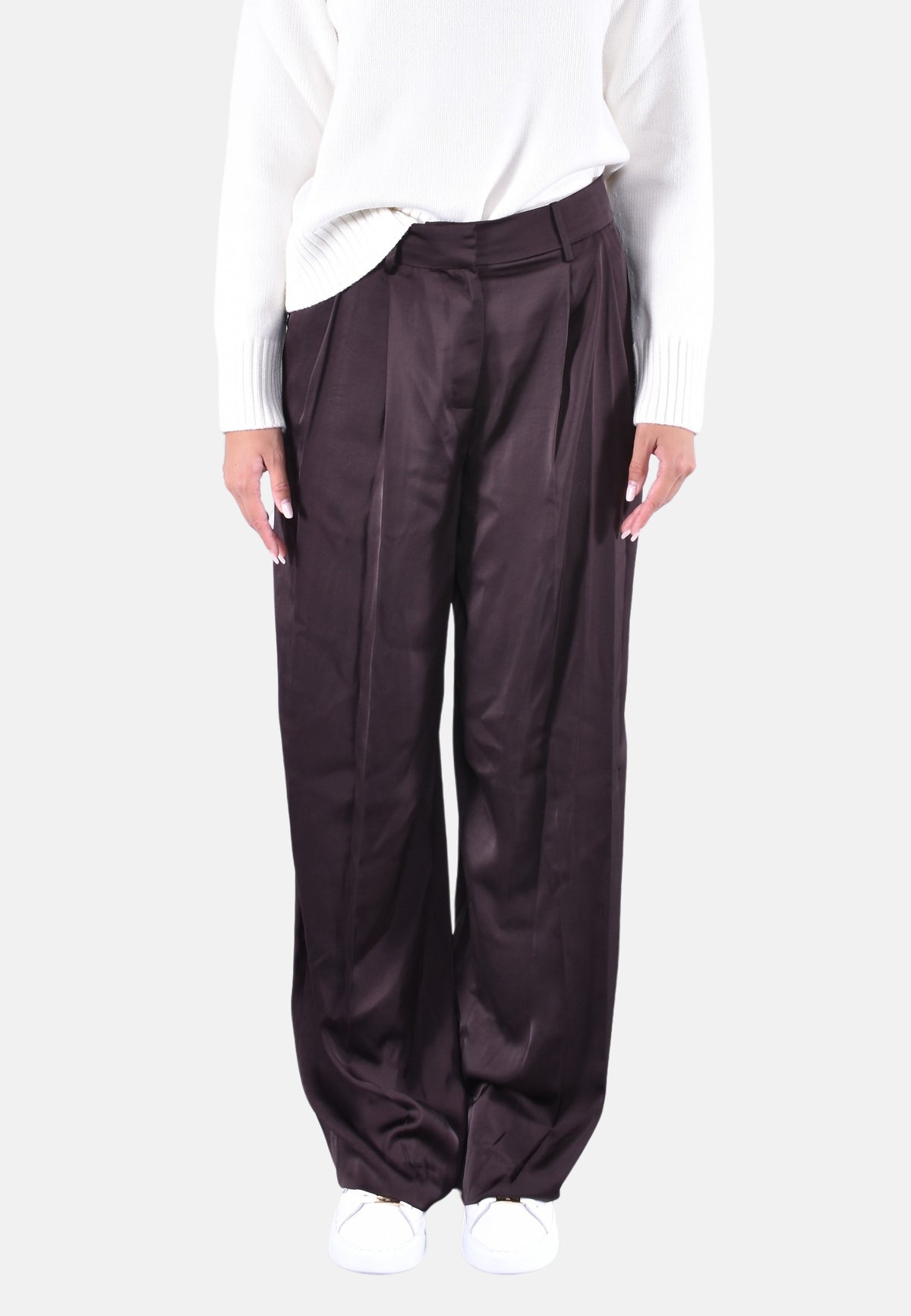 SATIN WIDE LEG PANT