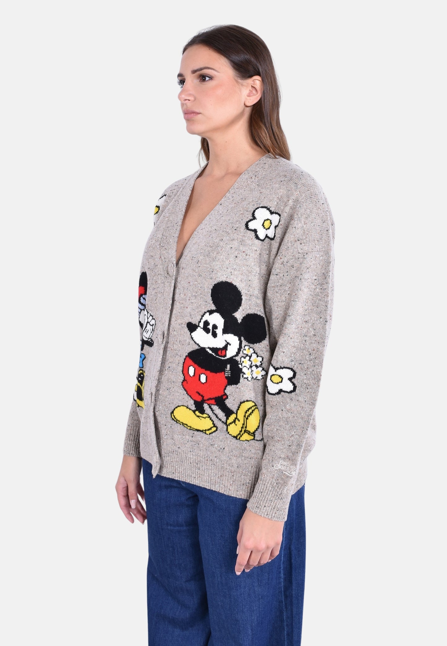 SASI DONEGAL LONG JACQUARD CARDIGAN