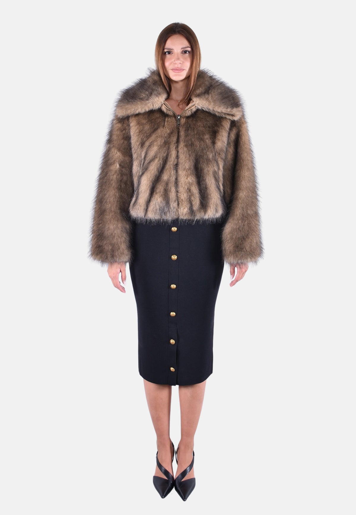 FAUX FUR BLOUSON