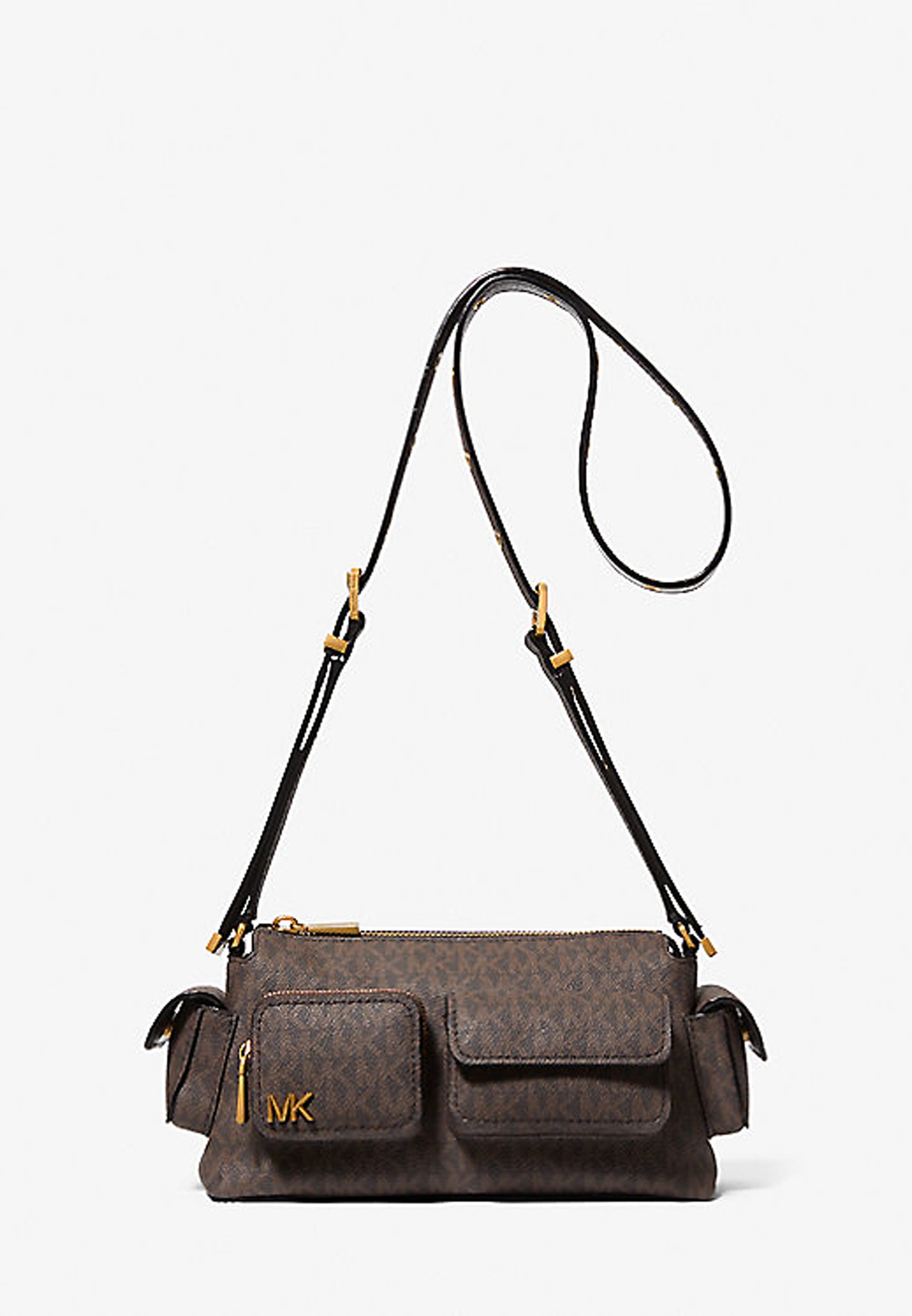 BORSA A SPALLA DAKOTA SM PICCOLA CON STAMPA LOGO