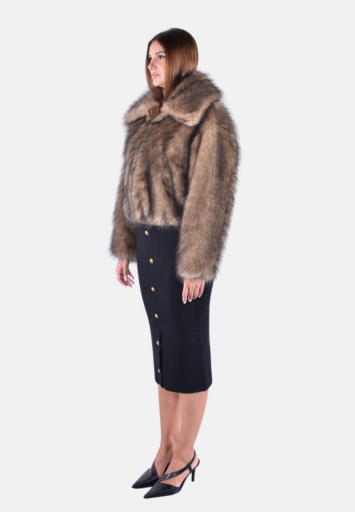 FAUX FUR BLOUSON