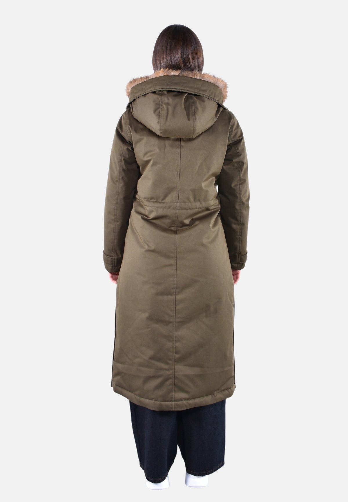 BEST COTTON FAUX FUR PARKA