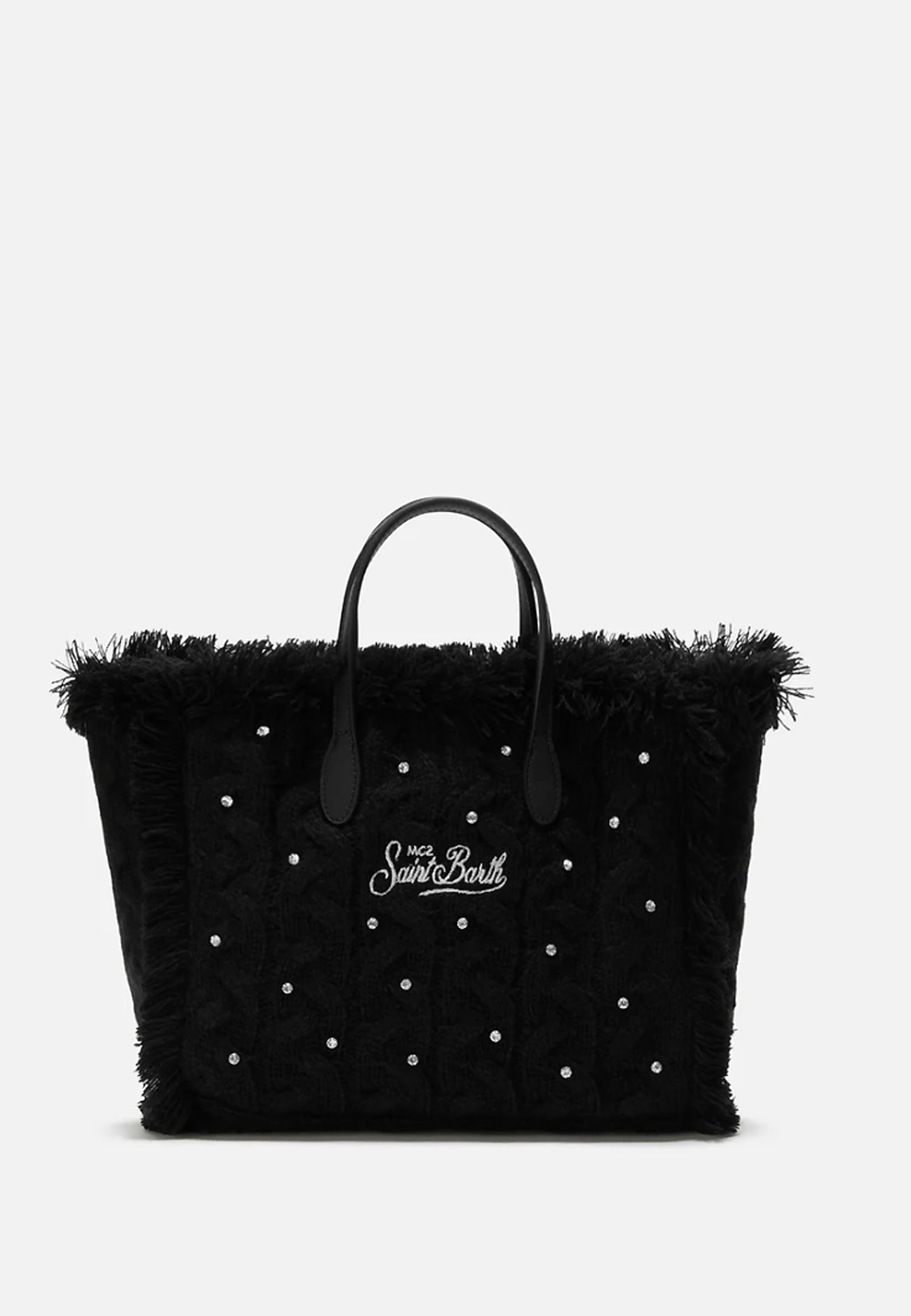 COLETTE WOOL BRAID HAND BAG WITH STRAP